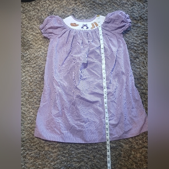 Ruth And Ralph Dress Plaid Rodeo Smocked Dress - Picture 15 of 16